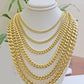Real 10k Gold Chain Necklace Miami Cuban Link 18"-30" Inch 6mm 7mm 8mm 9mm 10mm