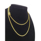 10k Solid Gold Miami Cuban Link Chain 2mm Necklace 18 20 22 24 Inches Men Women
