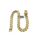 10k Yellow Gold Bracelet 8.5 Inch Royal Monaco Cuban Link 10mm Mens Box Clasp