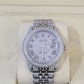 ROLEX Datejust Natural Diamond Iced Out 36mm Watch