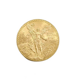1947 Mexican Centenaro 50 Gold Pesos Coin Solid 22k Yellow Gold, Oro Centenario