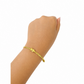 10k Real Solid Gold Miami Cuban Bracelet 3mm Link 8" inch Women Ladies