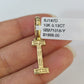 10k Gold Chain Necklace Cuban Curb I Diamond Initial Pendant Set 3mm 20"-30"