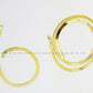 Solid 10K Gold 5mm-15mm Herringbone Necklace Bracelet 16-24" Chain Yellow Gold