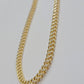 Real 14k Gold Chain Franco Necklace Diamond Cuts 3.5mm 18"-24" 14kt Yellow Gold