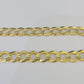 10k Cuban Curb Link Bracelet Yellow Gold 8mm 8.5 Inches Men Women Real