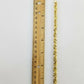Solid Real 10K Yellow Gold Rope Bracelet 8" Inch 7mm , 10kt Real gold  men women