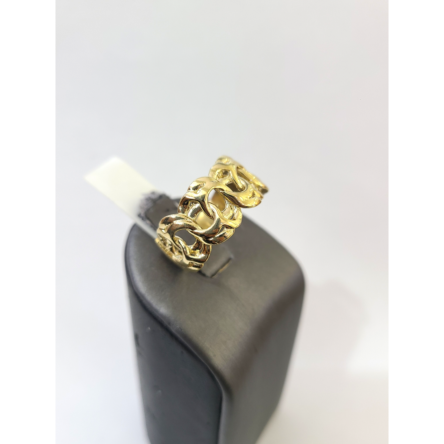 Real 10k Nugget Ring Yellow Gold Women 10Kt Genuine