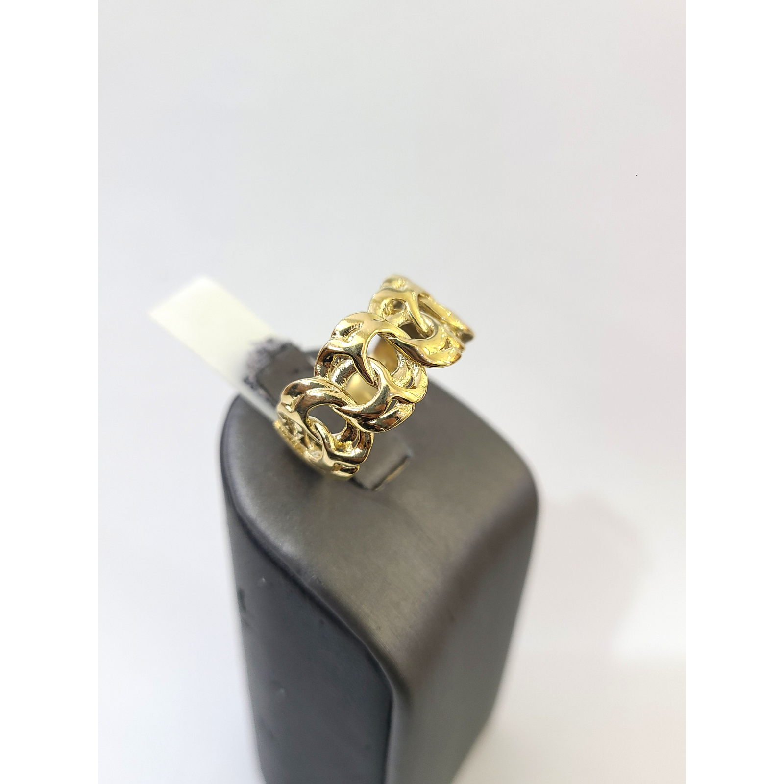 Real 10k Nugget Ring Yellow Gold Women 10Kt Genuine