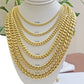 Real 10k Gold Chain Necklace Miami Cuban Link 18"-30" Inch 6mm 7mm 8mm 9mm 10mm