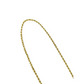 Real 10k Yellow Gold Rope Necklace Chain 2mm 18-30 Inch Diamond Cuts 10kt