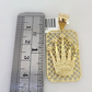 10k Crown Charm Pendant Men's Women's REAL 10Kt Yellow Gold Genuine