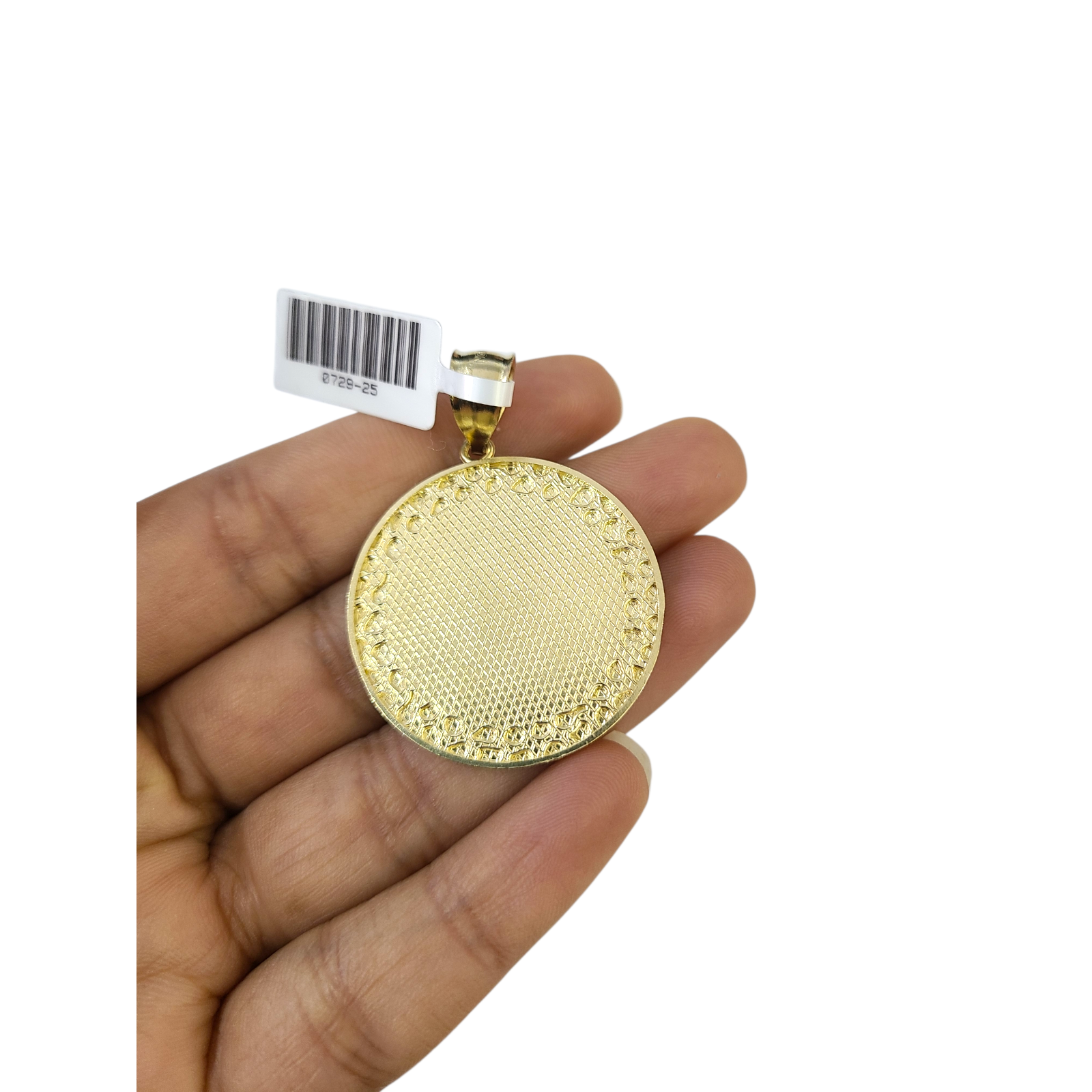 Real 10k Yellow Gold Charm Pendant Nugget Signet 10KT