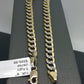 10K Gold Bracelet Real Cuban Link Solid Diamond Cut 5mm 8" Inch REAL Yellow Gold