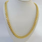 10K Gold Franco Link Chain 26" Necklace 6mm Thick, REAL 10kt Men's STRONG Chain