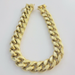14k Yellow Gold Bracelet 13mm Miami Cuban Link 8.5 Inch Box Clasp Men Real 14kt
