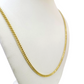 Real 10k Yellow Gold Necklace 3mm Miami Cuban Link Chain 22 Inch 10KT