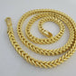 10K Gold Franco Link Chain 26" Necklace 6mm Thick, REAL 10kt Men's STRONG Chain