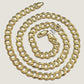 Real 10k Yellow Gold Cuban Curb Link Chain Necklace 10mm 20"- 30" 10kt SOLID