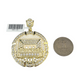 Real 10k Rope Chain Last Supper Necklace Pendant Set 7mm 20"-30" Gold Men