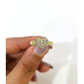 10k Yellow Gold Heart Ring CZ Stone Promise Engagement Wedding Women Ladies