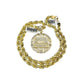 Real 10k Rope Chain Necklace Pendant Last Supper 7mm 20"-30" Set Gold Men