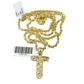 Real 10k Rope Chain Necklace T Nugget Initial Charm 3mm 18"-28" Set Pendant Gold