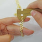 Real 14k Gold Chain Solid Cuban Curb Link Bracelet Necklace 3mm-10mm 7"-30" 14kt