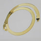 REAL 10k Gold Herringbone Chain Necklace 9mm 18"-22" 10kt Yellow Gold SOLID