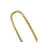 10k Yellow Gold Necklace Box Byzantine Chain 5mm 20"-28" inch REAL 10kt