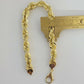 10mm 10k Yellow Gold Rope Men Bracelet 8" Diamond Cut Real Solid Link 10KT Gold