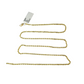 Real 10k Yellow Gold Rope Necklace Chain 2mm 18-30 Inch Diamond Cuts 10kt
