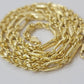 Solid 10k Gold Milano Rope Chain Necklace 20" 4.5mm Men's 10kt Yellow Gold, REAL