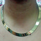 REAL 10k Solid Gold Herringbone Chain Necklace 10mm 18" inch 10kt Yellow Gold