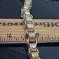 Real 10k Gold Byzantine Chain Necklace 8mm 26" Inch Box