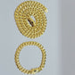 10k Gold Chain Miami Cuban Royal Link 8.5 mm 22" Inch Plain Necklace, REAL 10KT