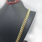 10mm 14k Yellow Gold Chain Necklace Miami Cuban Link Men Real 14kt Gold 28 Inch