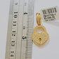 Diamond Key charm pendant Real 10k gold 1/2 Natural Diamonds For Men Women, REAL