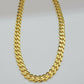 10k Gold Chain Miami Cuban Royal Link 8.5 mm 24" Shiny Plain Necklace, REAL 10KT