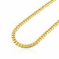 Real 14k Gold Necklace Miami Cuban Link chain 7mm 18"- 30" 14k Real 14kt For Men