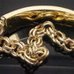 Solid 10k Gold Chino ID Bracelet Size 7.5" Inch Box