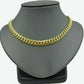 Real 10K Yellow Gold 8mm 26" Miami Cuban Link Chain Necklace Box Lock