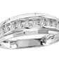 Mens 10k Gold White Gold Natural Diamond Band 0.25 Ct Wedding Anniversary Ring