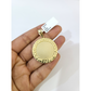 Real 10k Yellow Gold Charm Pendant Nugget Signet 10KT