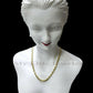 10K Yellow Gold Rope Chain Ladies Necklace 16Inch 3MM For pendant REAL 10KT GOLD
