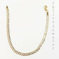Men's Ladies 10K Solid Cuban Link Diamond Cuts Gold Bracelet Yellow Gold 7 Inch