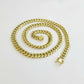 10K SOLID Yellow Gold Miami Cuban Chain 8mm 24 Inch men's Real gold 10kt