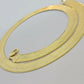 REAL 10k Gold Herringbone Chain Necklace 15mm 18"-24" 10kt Yellow Gold SOLID