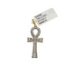 Real 10k Yellow Gold Cross Diamond Charm Pendant 1.5'' inch Genuine 10kt