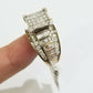 2 CT Diamond 10K Gold Ladies Ring Wedding Anniversary Princess cut Diamond Women